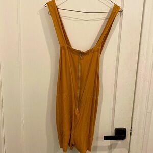 Short mustard jumpsuit from RVCA